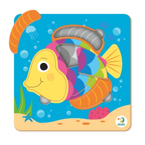 Dodo Puzzle Sorter 5 elementów Mini Ryba 243029
