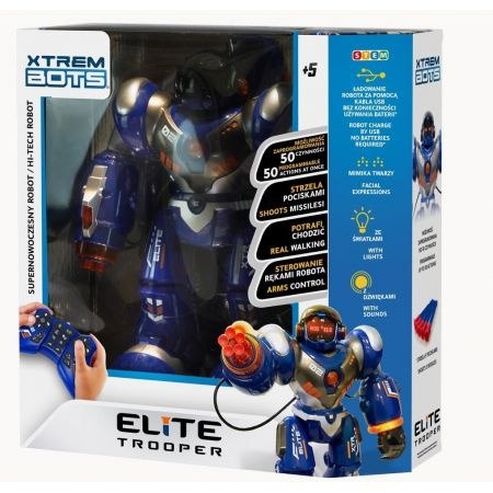 Robot Elite Trooper Do programowania Xtreme Bots