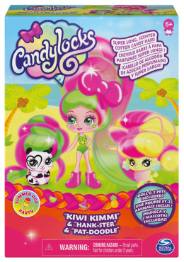 Candylocks lalka Kiwi Kimmi & Zwierzak Hank-Ster