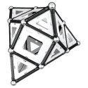 Klocki Magnetyczne Geomag 104 el. Black And White