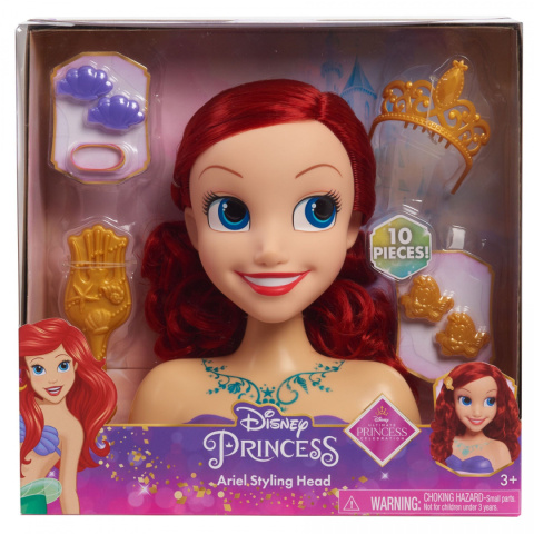 Disney Princess Głowa Do Stylizacji Włosów Arielka