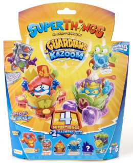 Super Things Guardians of Kazoom - 4 figurki!